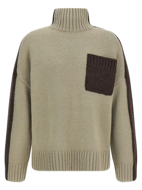 JW Anderson 'Two Tone Patch Pocket' Sweater